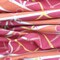 Pink-Multi PK Marian Crownley Bamboo Printed Canvas Decorating Fabric By the Yard